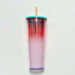 Red Gradient Starbucks venti tumbler
